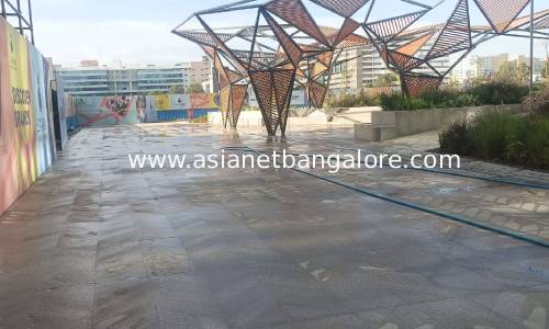 parking area water jetting