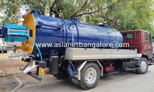 sewer jetting lorry