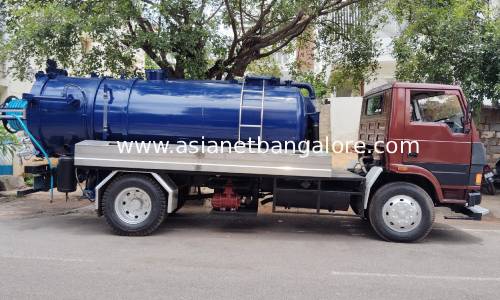 sewer jetting lorry