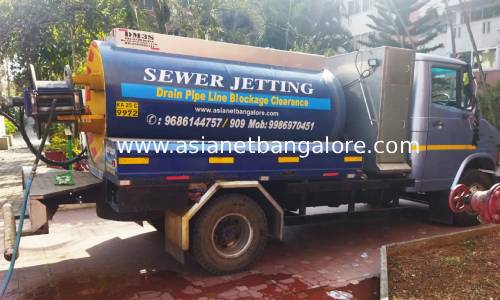 sewer jetting lorry